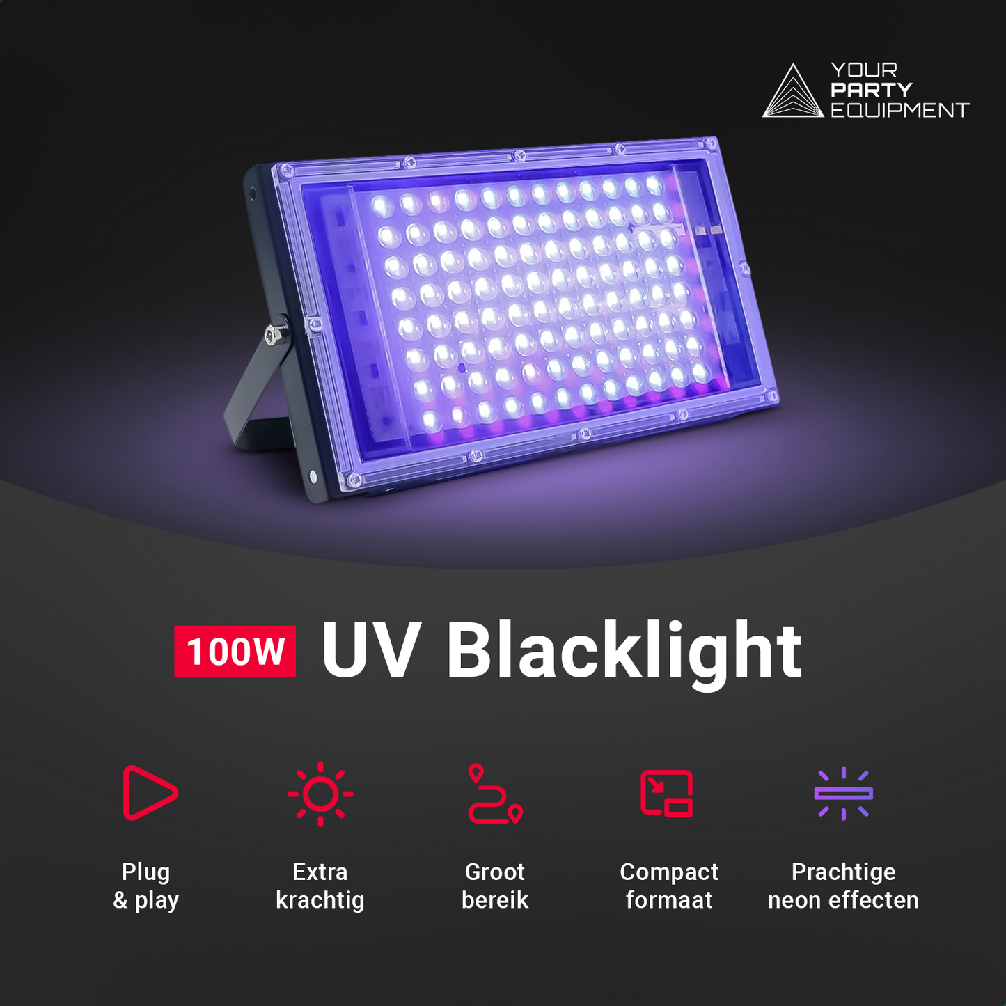 100W Blacklight (UV) Lamp