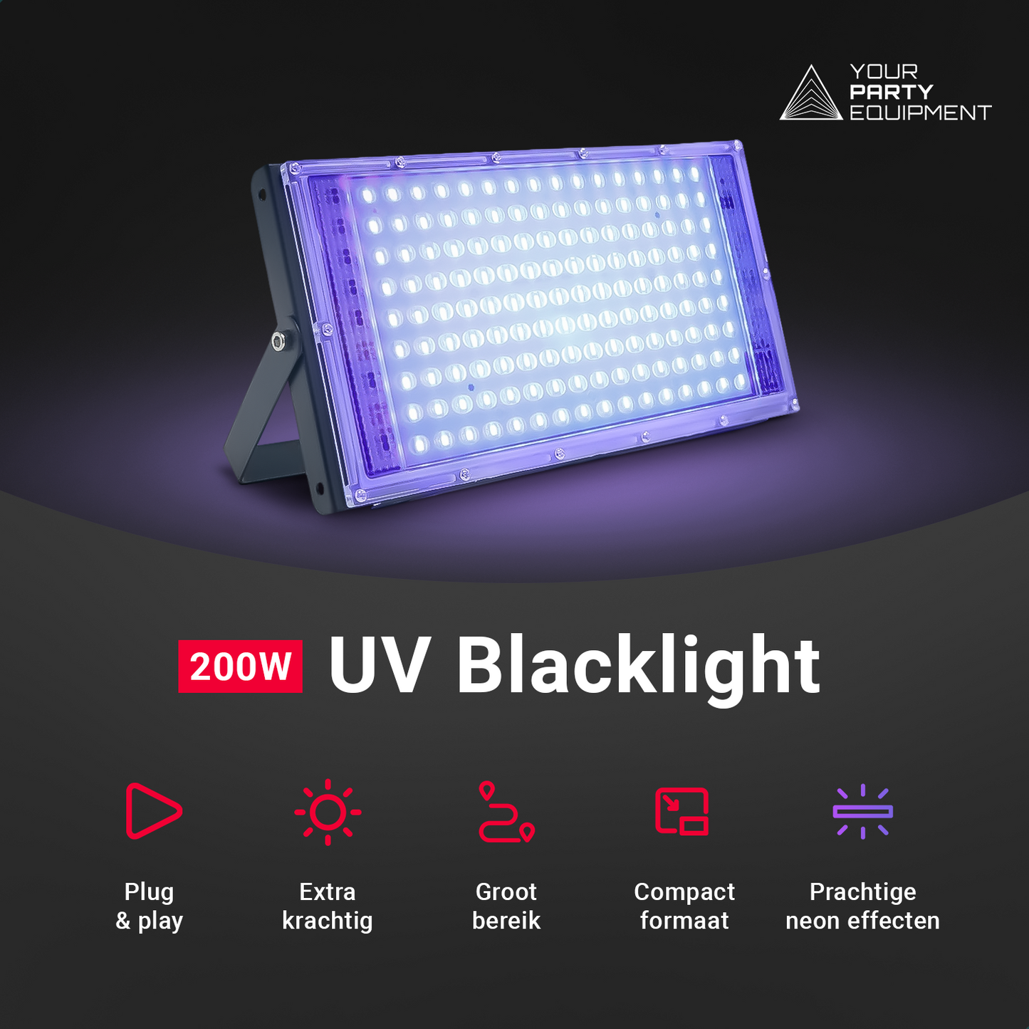 Belangrijkste voordelen van de 200W Blacklight UV Lamp – YPE