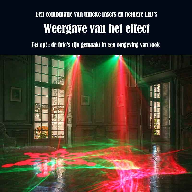 Lichteffect van de Mini LED & Laser Droom Lamp – YPE