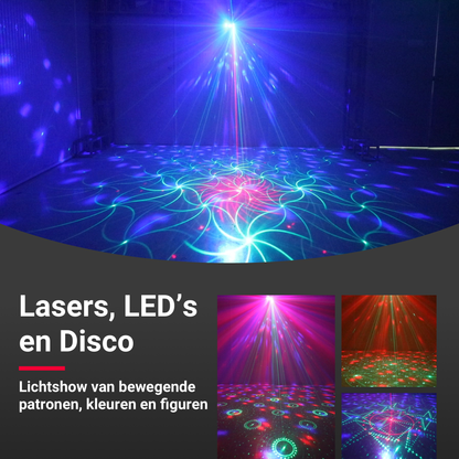 Mini Multifunctionele Disco Lamp