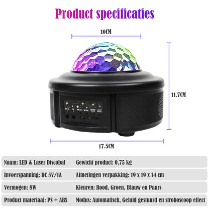 LED & Laser Discobal