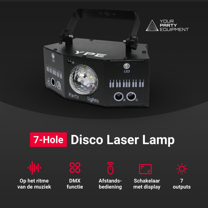 Belangrijkste voordelen van de 7-Hole Disco Laser Lamp – YPE