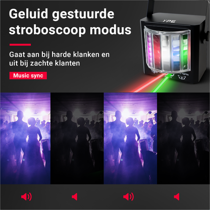 Stroboscoop effect van de Mini Butterfly Lamp – YPE