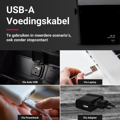 USB-A voedingskabel van de Mini Butterfly Lamp – YPE