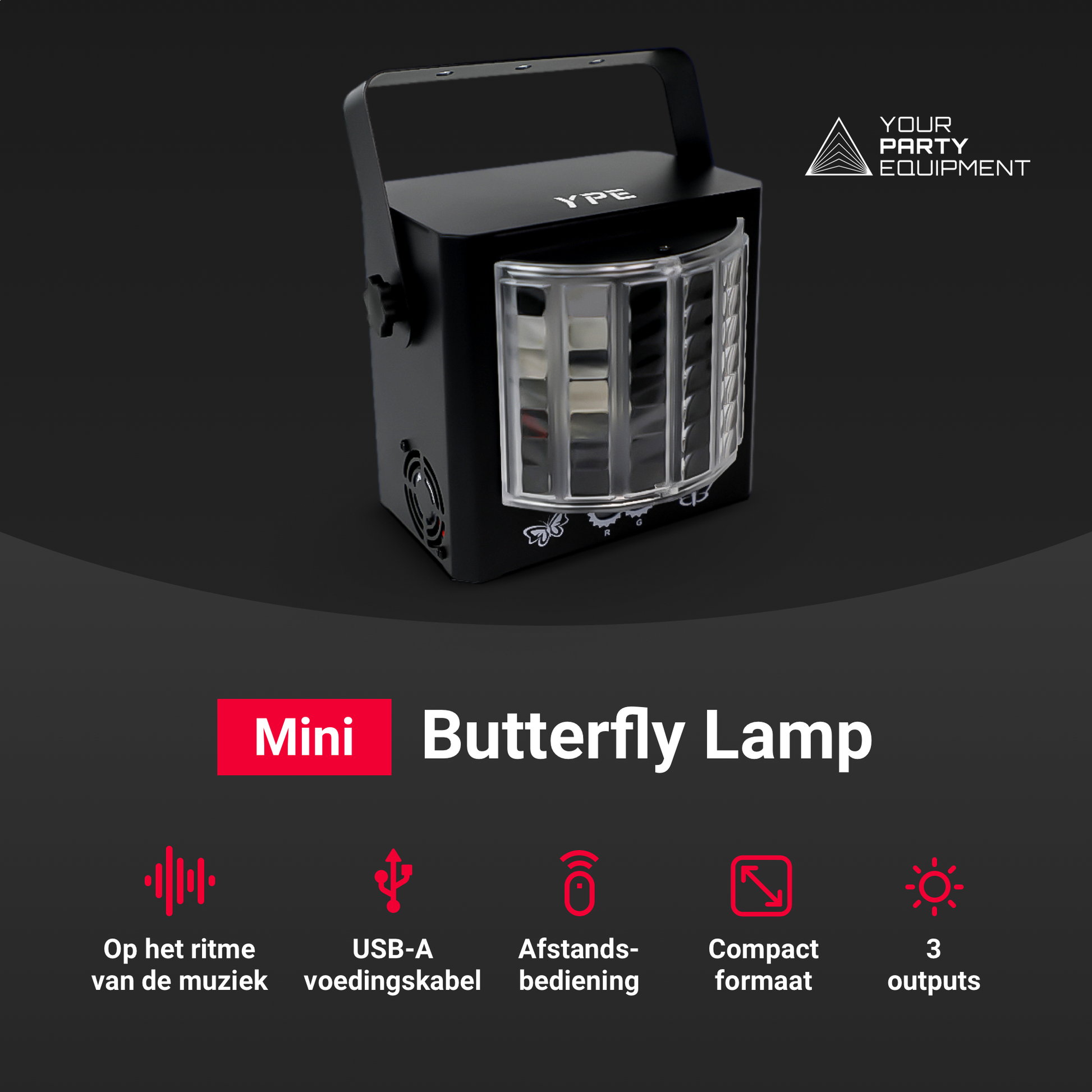Belangrijkste voordelen van de Mini Butterfly Lamp – YPE