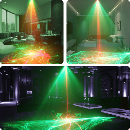 Effectweergave in ruimte 1 met Mini Disco Lamp met Droom Effect – YPE