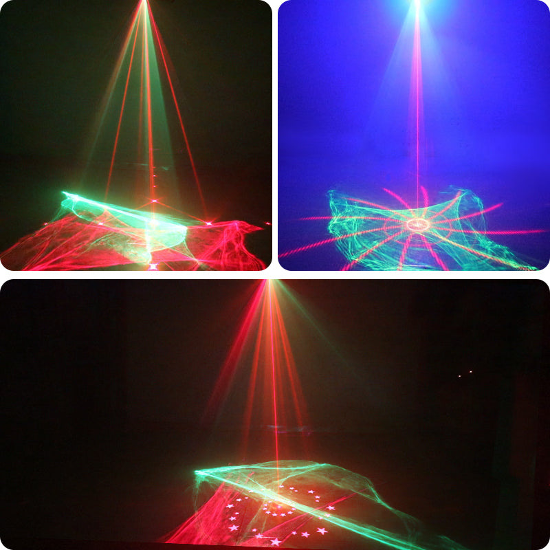 Effectweergave in ruimte 2 met Mini Disco Lamp met Droom Effect – YPE