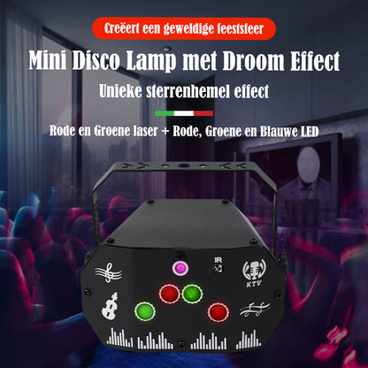 Naam en beschrijving van Mini Disco Lamp met Droom Effect – YPE