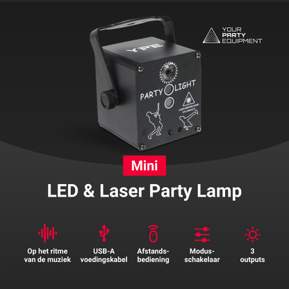Belangrijkste voordelen van de Mini LED & Laser Party Lamp – YPE